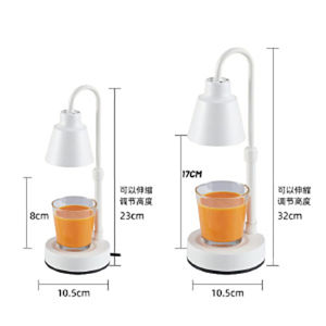 Modern Essential Wax Warmer Lamp with Aromatherapy Diffuser for Bedroom Enchantment - Ready Stock