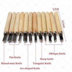 SET 12 CÂY. DAO KHẮC ĐỤC TIỆN chuyên dụng để tiện khắc đồ gỗ thủ công mỹ nghệ. TH0362