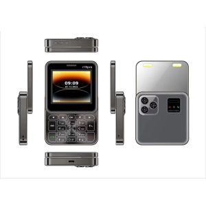 i19 Pro 2.4inch Slide CellPhone Dual SIM Fashion Classic Design Foldable 2G Mobile Phone
