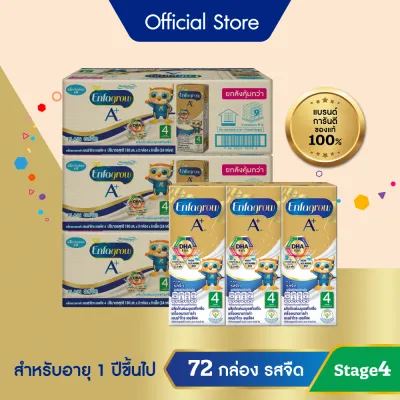 นมกล่อง เอนฟาโกร ยูเอชที สูตร4 ชนิดจืด (24 กล่อง) x3 ลัง Enfagrow UHT Stage4 Plain (24 boxes) x3 cases *แพ็คเกจอยู่ระหว่างการเปลี่ยนแปลง