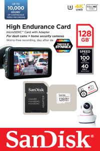 Sandisk High Endurance microSD 128GB Card