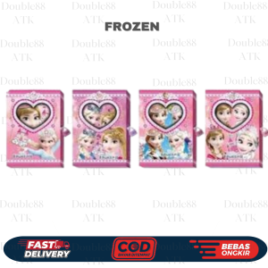 Diary Book Dus Gembok Fancy Besar (20.3 cm x 14.2cm)