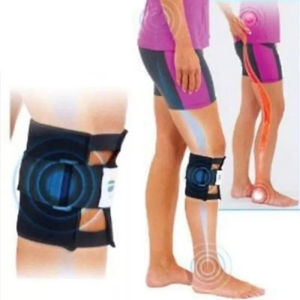 一只护膝带 1pcs Therapeutic Beactive Protect Knee Pad Brace Old Cold Knees Joint Pain Relief Protection Kneepad Bandage