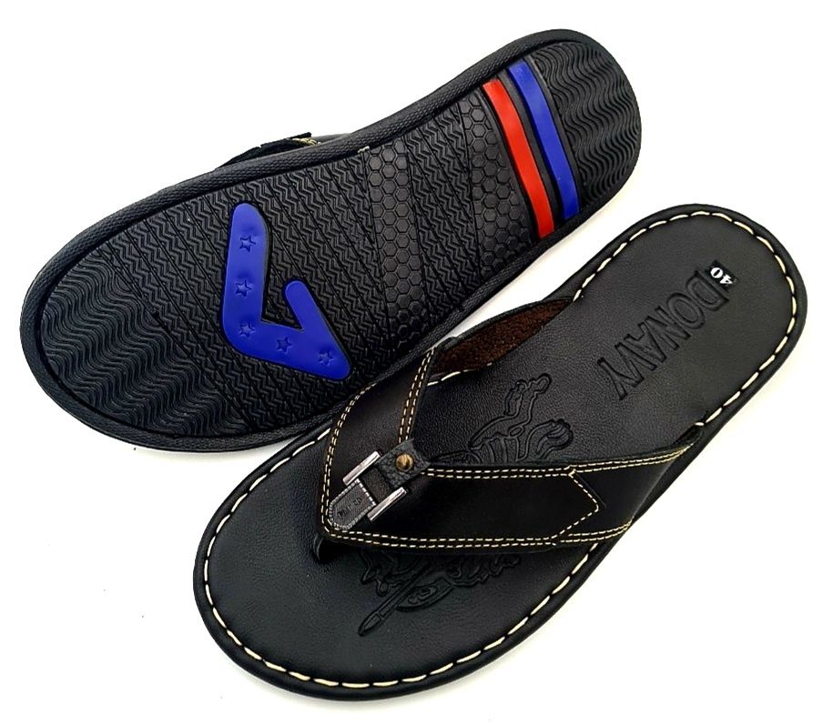 100% Genuine Cow Leather Toe Slippers, High Quality Mens Shoes 12 Months Warranty Shop Kinson. 