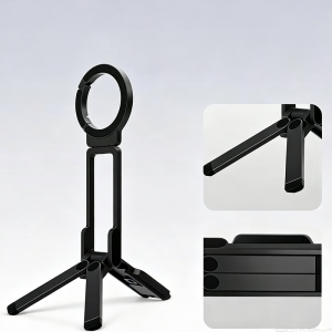 MagLock Magnetic Phone Tripod Foldable Handheld Selfie Stick 180° Rotate MagSafe Mount Tripod Stand