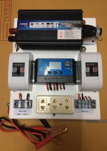 ชุดคอนโทรล ชุดนอนนา ชาร์จเจอร์ โซล่าเซลล์ พลังงานแสงอาทิตย์ 12V และ 12V to 220V (เฉพาะชุดคอนโทรล)