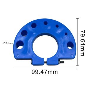 1pc Drill Bit Sharpener Plastic Giant Fan Shaped Blade Angle Grinder For All Bits