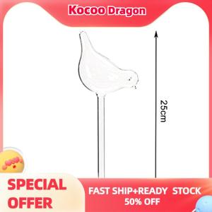 Kocoo Nhà Máy waterer tự tưới nước quả cầu chim hình dạng tay thổi rõ ràng Aqua bóng đèn