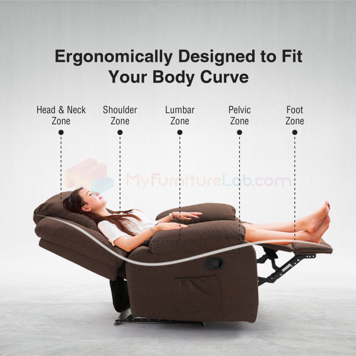 【READY STOCK】𝐌𝐘𝐅𝐔𝐑𝐍𝐈𝐓𝐔𝐑𝐄𝐋𝐀𝐁®: ROYALE Executive XXL Size Recliner Sofa ...
