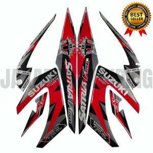 STIKER STRIPING & LIS BODY SATRIA FU 150 LEMITED EDITION 2014