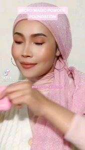 💓POWDER FOUNDATION HAUS MAGIC PINKY💓 ➕ FREE GIFT 🎁🎊