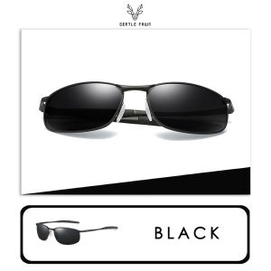 Gentle Fawn Kacamata Hitam Sunglasses Anti UV Polarized Aluminium Magnesium Model Sport Keren Fashion Pria 2206