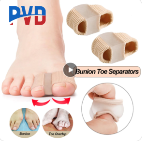 PVD 1PC Toe Separator Hallux Valgus Bunion Corrector Toe Spacer Spreader Corrector Thumb Straightener