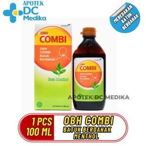 Obh Combi Batuk Berdahak Menthol Sirup 100ml Gepeng (per Botol) Mengatasi Gejala Flu Seperti Pilek Hidung Tersumbat Demam Sakit Kepala Bersin