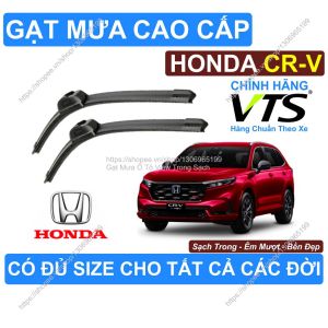 Gạt Mưa Trong Sạch Kính Lái Honda CR-V Cặp Gạt Mưa Kính L.ái Honda CR-V Có Đủ Size Cho Các Đ.ời Xe Honda CR-V