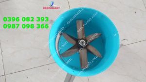 Máy băm rau muốngbèo tây tặng kèm bộ dao 4 món