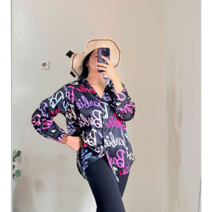 Kemeja barbie / kemeja silk / kemeja barbie silk