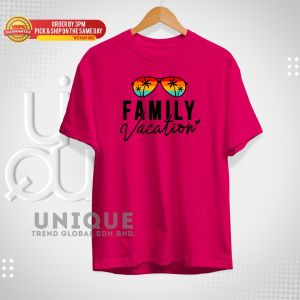 Family Vacation T-shirts Family Cruise Shirts Beach Summer Vacation Shirt FVAR-3