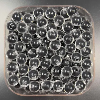 Veeds 50 Pcs Round Assorted Bead 8mm Elegant DIY Beads Art and Craft