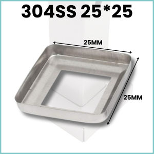 304 Stainless Steel Foot Cover Square Tube Cover Rectangular Tube Cover Foot Cover Tropa Hardware