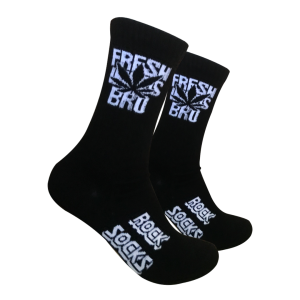 Kaos Kaki Oldschool - Kaos Kaki Skate GNJ Fresh Hitam - 4LAYER BENANG - C49