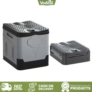 [VSC] Strong Bearing Capacity Trash Can Outdoor Emergency Sanitation Product Portable Camping Toilet Trash Can Portable Toilet for Tour Emergency Self-driving for Car Truck Camping Hiking Fishing Long Trip