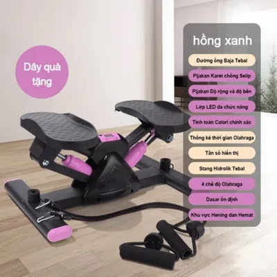 Máy tập thể dục Mini Stepper Stepper tại nhà ngoài trời máy đạp bước bộ yên tĩnh đa chức năng Tạo tư thế tốt cho chân