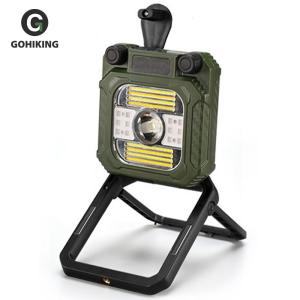 Hand Crank LED Camping Lantern Rechargeable Camping Light Camping Lamp for Outdoor Emergency Lamp