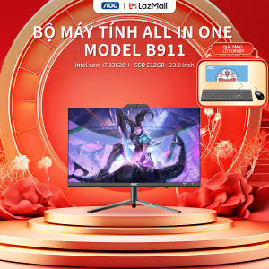 Máy tính All In One AOC A99 Master Intel Core i7-13620H RAM 16GB DDR4 256GB SSD 23.8 Inch Pin UPS 2600mAh