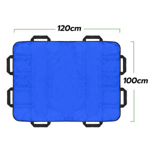 ผ้าพลิกตัวผู้ป่วยติดเตียง ผ้ายกตัวผู้ป่วยติดเตียง ผ้ายกผู้ป่วยติดเตียง ที่จับภายนอก 8ชิ้น การเย็บหลายครั้ง เพิ่มความแข็ง