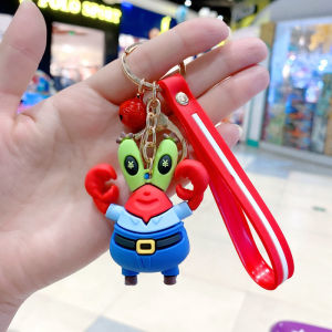 Gantungan Kunci Karakter Spongebob Lucu Ganci Keychain Bagcharm Gantungan Tas Sekolah