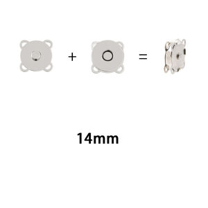 Magnetic Snaps Metal Magnetic Snap Fasteners DIY Magnet Button Clothes Leather Snap Fasteners Magnetic Automatic Adsorption Buckle