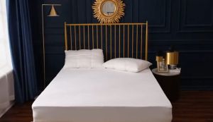 100%Waterproof Bed Sheet Mattress Cover PackagAnti Mites Full For Hotel or Home Washable Cover