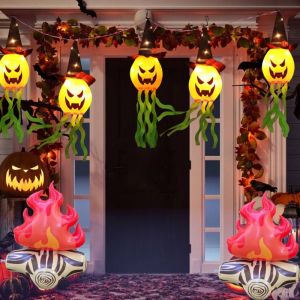 CUBBY 3D Artificial Fire Flame Simulation Inflatable Inflatable Fake Campfire Decorative PVC Campfire Balloons Campfire Party