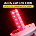 AC110-120V Industrial Rotating Beacon Light-High Intensity Red LED Strobe Alarm NO Siren for Vehicles,Warehouses,Factories,Home Emergency-Waterproof Indoor/Outdoor Safety Warning Light(NO Buzzer). 