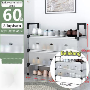 3/4/5/6 lantai Rak Sepatu Plastik Rak Sepatu Tertutup Rak Sepatu /Rak Sepatu Anti Debu Layer