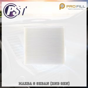 PST Cabin Filter GK3J-61-148 (CAF-2501) - Mazda 6 Sedan (2nd Gen) 2008-12