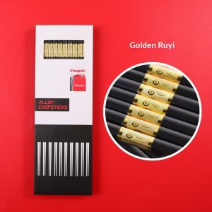 Đũa hợp kim cao cấp với các ion bạc kháng khuẩn thiết kế chịu nhiệt và chống trượt cho gia đình và nhà hàng