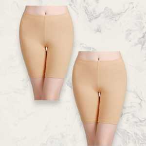CELANA PENDEK DALEMAN WANITA 3/4 BAHAN SPANDEK PREMIUM / SHORT PANTS SHOT STANDAR & JUMBO WANITA
