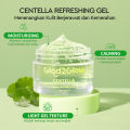 Glad2Glow 2PCS Centella Allantoin Soothing Moisturizer Gel Repair Skin Barrier 30g / 55g Oil-Control Hydrating Moisturizer Cream - Pelembab Wajah Memperbaiki Skin Barrier dan Primer Menghidrasi Kulit Wajah. 