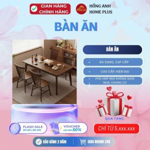 Bàn ăn hiện đại cao cấp thiết kế tinh tế sang trọng chất liệu bền bỉ tiện nghi.
