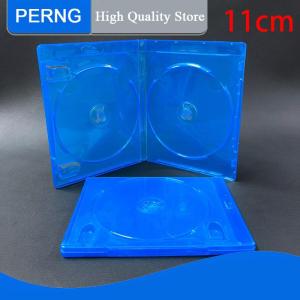 [PERNG] Tehe 1Pc Plastic Single Double 3 4 Piece Discs CD Game Case Cover Thickened CD DVD Disc Protective Storage Box Organizer