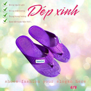 THBE: Dép kẹp xỏ ngón nhựa Thái Hòa dành cho nử người già an toàn tránh trơn trượt