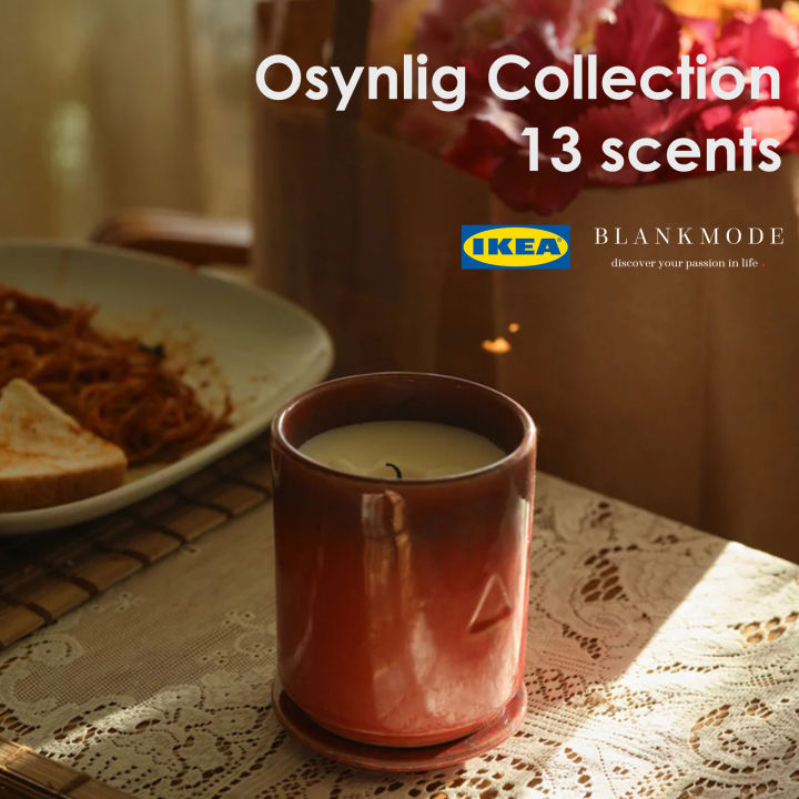 *Ready Stock* Ikea Osynlig Scented Candles Lazada