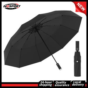 【Free Shipping】 Travel-Friendly Fully Automatic Umbrella with 16 Bones Windproof Sun Rain Shield Lightweight and Compact