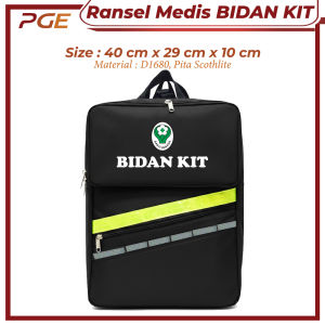 Ransel Medis Bidan Kit Bag Tas Perlengkapan Medis Emergency Kit Tas P3K SAR