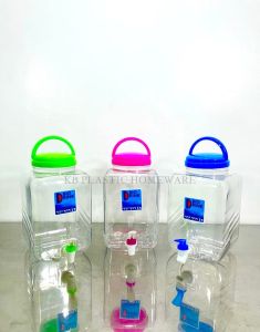 5 Liters Transparent Mini Jug and Bio-Drink (2 Sizes)