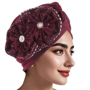 Phụ Nữ Phong Cách mũ dạng khăn quấn Hiện Đại Thời Trang Phụ Nữ Của Hat Độc Đáo Headscarf Hat Cho Giản Dị đi chơi