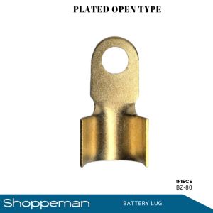 5/16" 8mm UNIVERSAL BATTERY LUG Plated Open Type wire ring terminal connector BZ-80