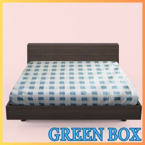 Sarung Kasur Busa Resleting Motif Minimalis 180x200cm Tebal 20cm LP